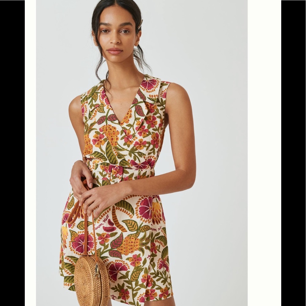 FARM RIO X ANTHROPOLOGIE BLAZER MINI DRESS 🌸